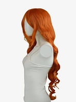 Epic Cosplay Hera Autumn Orange Long Curly Wig