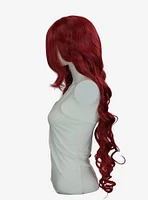 Epic Cosplay Hera Burgundy Red Long Curly Wig