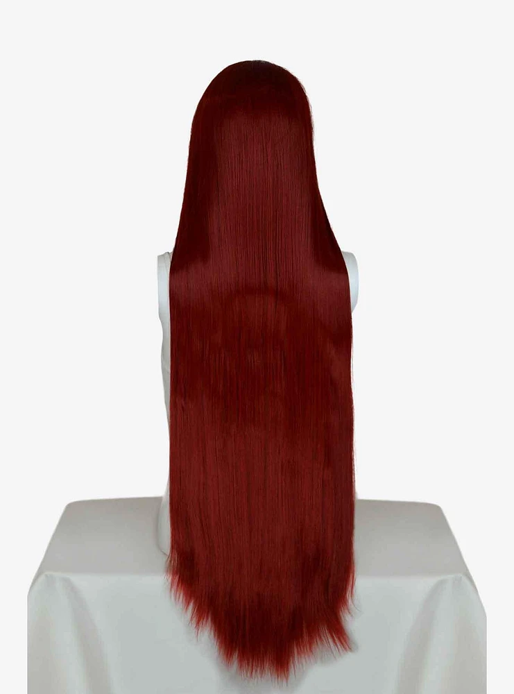 Epic Cosplay Persephone Dark Red Extra Long Straight Wig