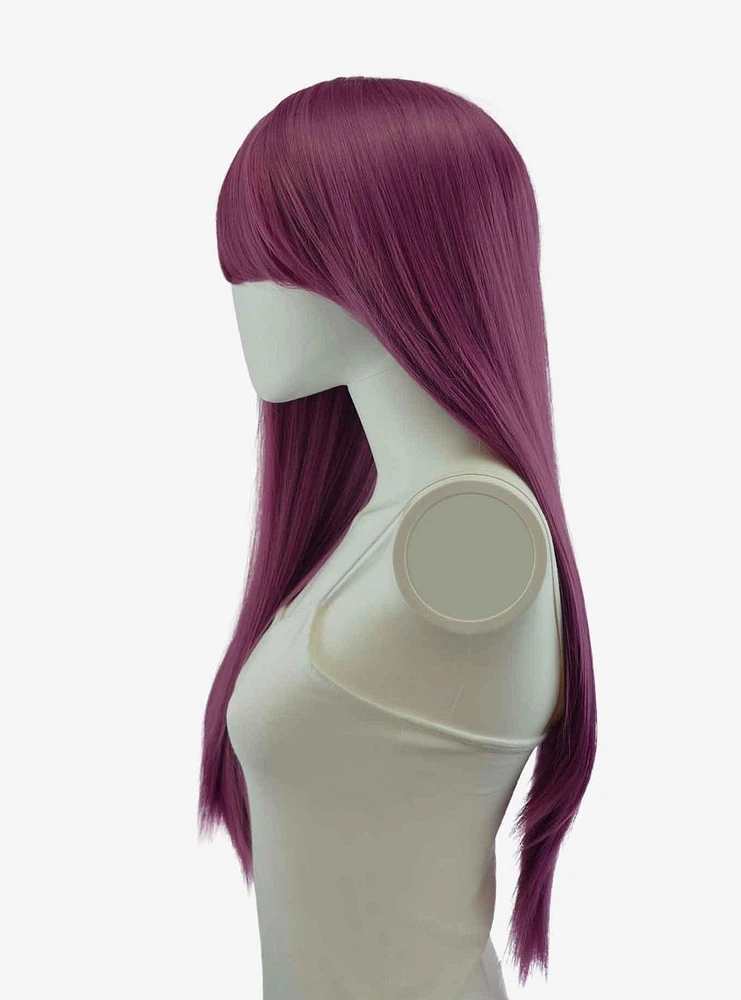 Epic Cosplay Nyx Dark Plum Purple Long Straight Wig