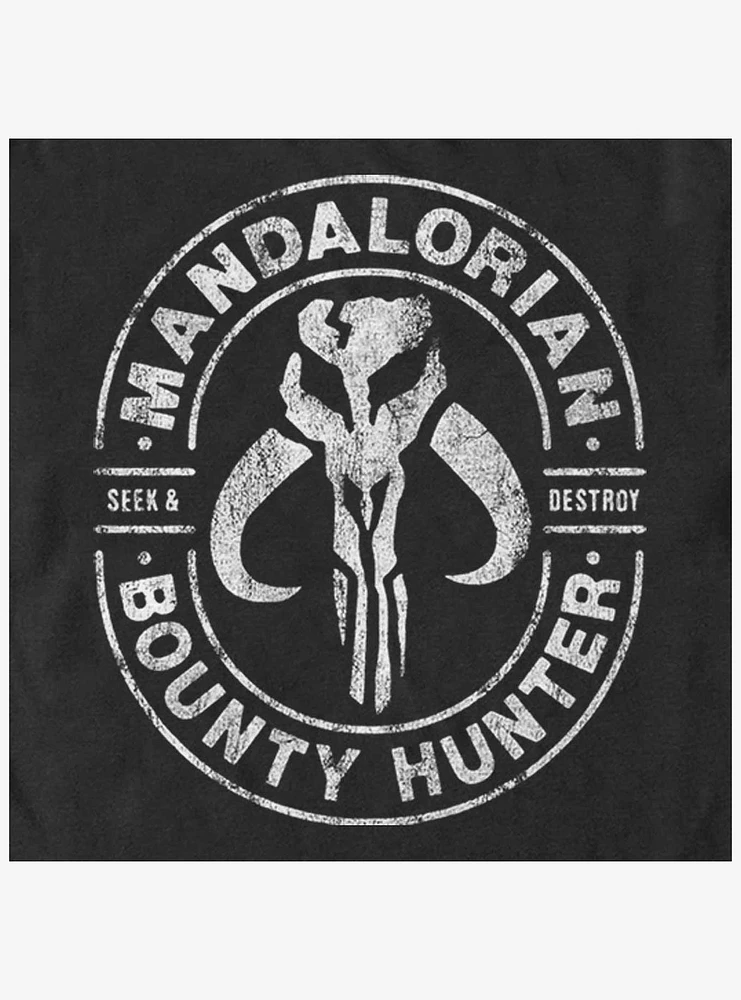 Star Wars The Mandalorian Gun for Hire Womens T-Shirt