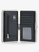 Harry Potter Slytherin Crest Heraldry Checkers Hinged Wallet