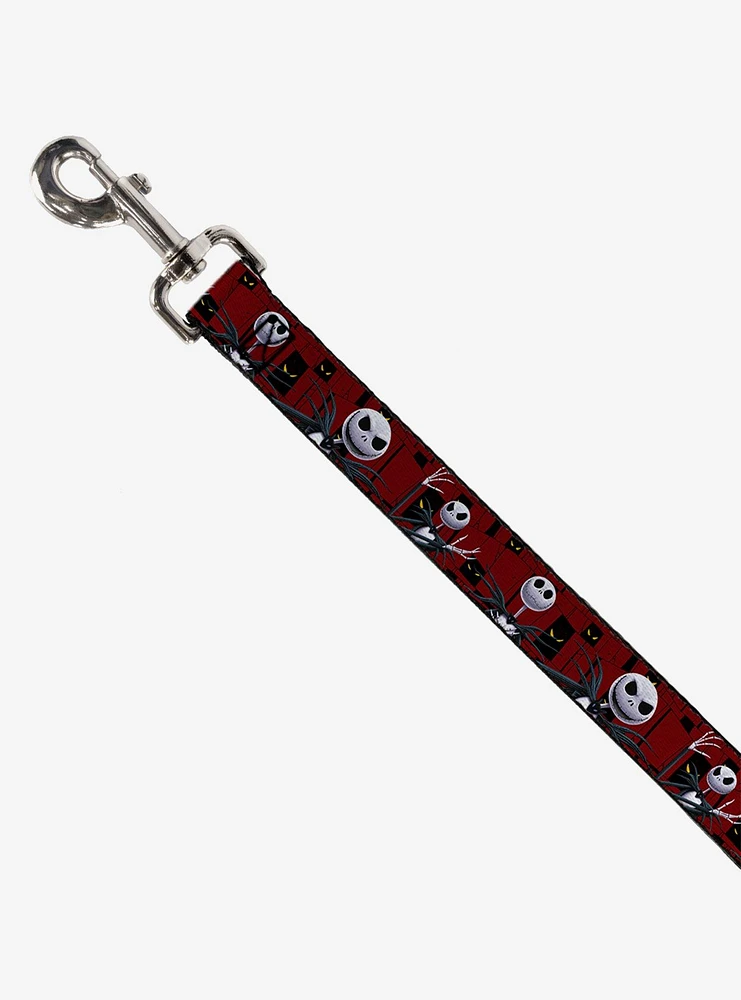 The Nightmare Before Christmas Jack Poses Peeping Eyes Dog Leash