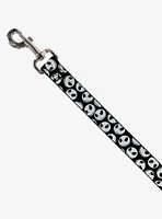 The Nightmare Before Christmas Jack Scattered Expressions Dog Leash