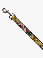 Marvel Spider Man Amazing Fantasy Cover Pose Dog Leash