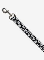The Nightmare Before Christmas Jack Scattered Expressions Dog Leash