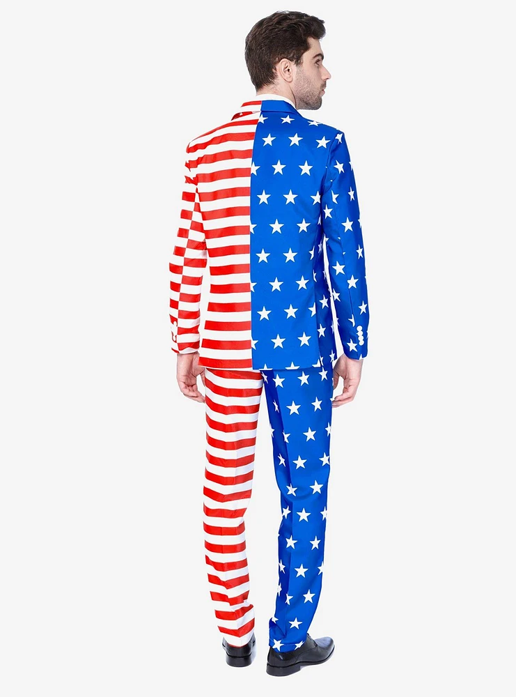 Suitmeister Men's USA Flag Americana Suit