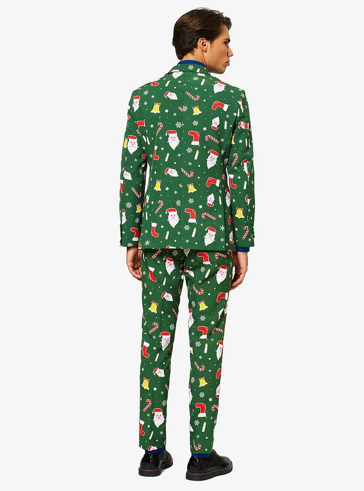 OppoSuits Men's Santaboss Christmas Suit