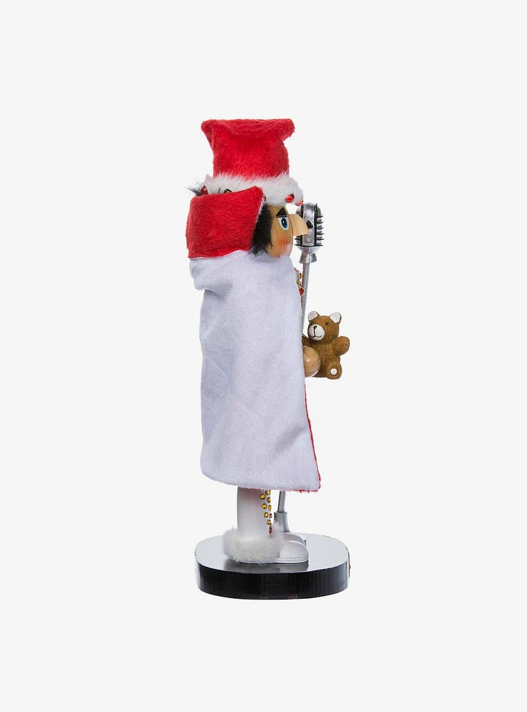 Elvis In White Suit Nutcracker