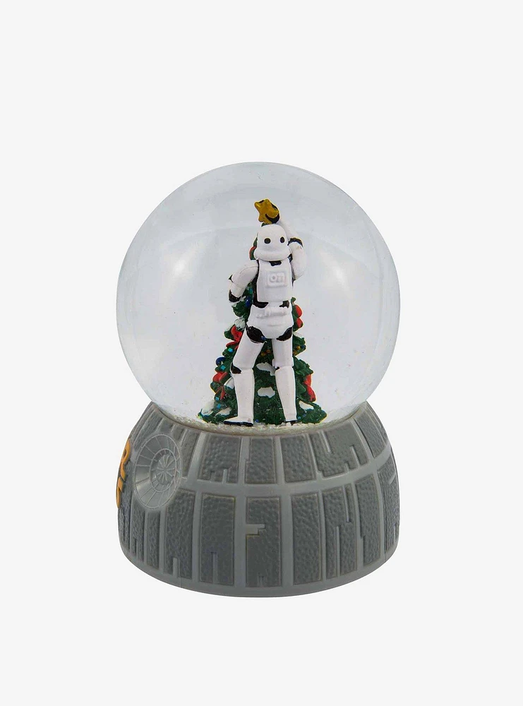 Star Wars Musical Stormtrooper Decorating Christmas Tree Water Globe