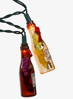 Wine Bottle With Decal Light Set