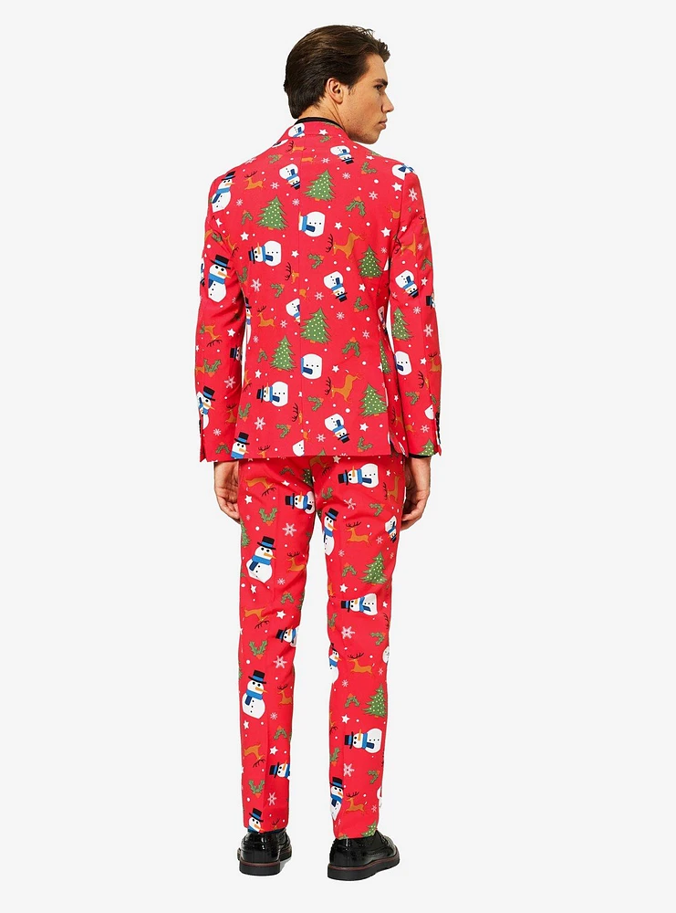OppoSuits Men's Christmaster Christmas Suit