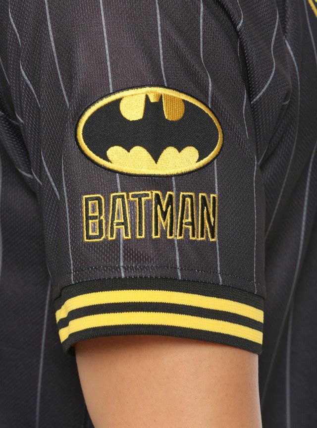 Boxlunch DC Comics Batman Gotham City Batting Jersey - BoxLunch