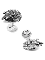 3D Star Wars Millennium Falcon Cufflinks