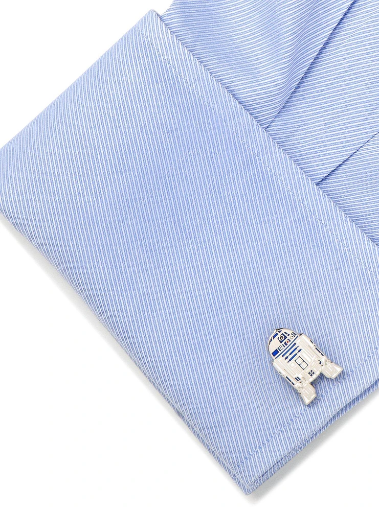 Star Wars R2D2 Enamel Cufflinks