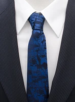 DC Comics Batman Blue Comic Tie