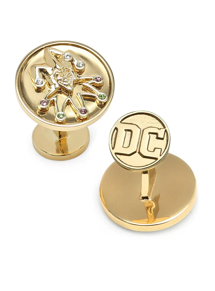 DC Comics Joker Gold Cufflinks