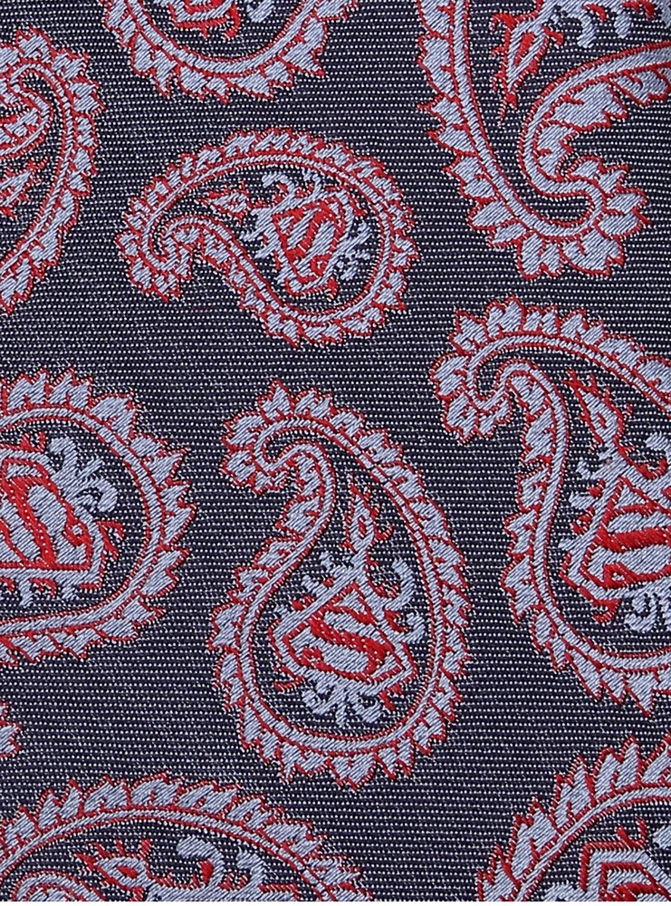 DC Comics Superman Red and Blue Paisley Tie