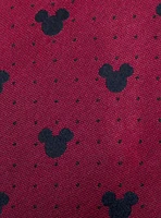 Disney Mickey Mouse Red Pin Dot Tie