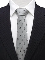 Disney Mickey and Friends Gray Tie