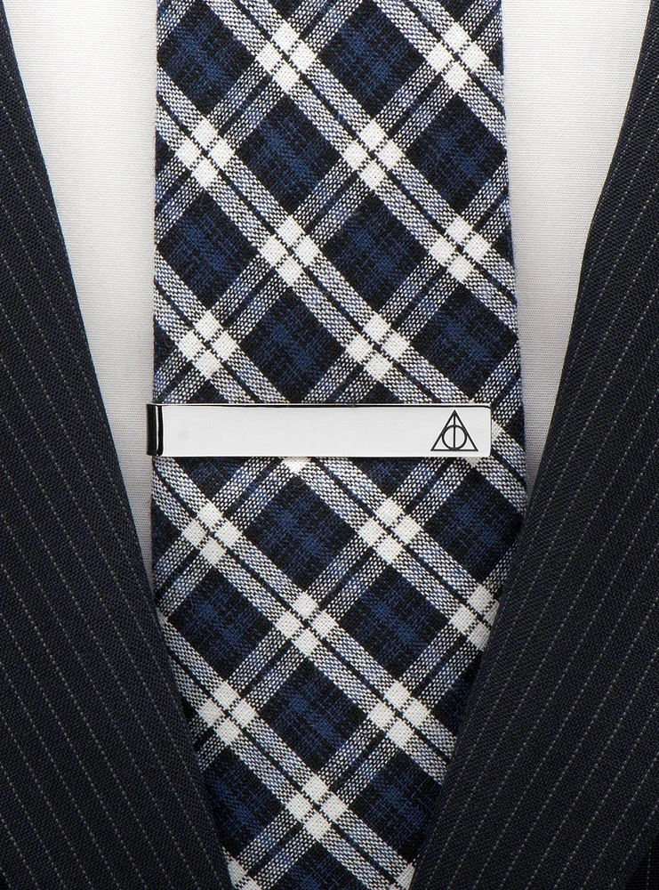 Harry Potter Deathly Hallows "Always" Hidden Message Tie Bar