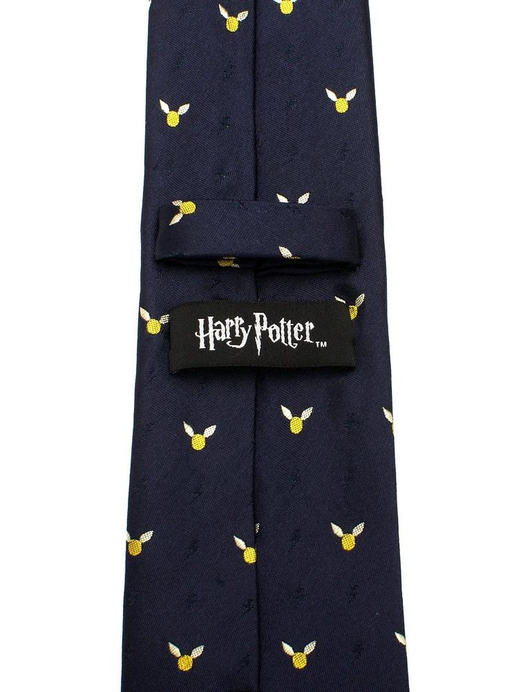 Harry Potter Golden Snitch Dot Tie