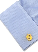 Harry Potter Hufflepuff Crest Cufflinks