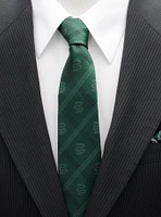 Harry Potter Slytherin Plaid Tie