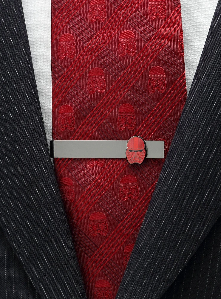 Star Wars Stormtrooper Red Tie Bar