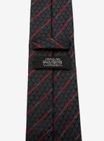 Star Wars Darth Vader Black Lightsaber Stripe Tie