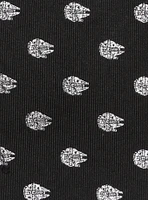 Star Wars Millennium Falcon Metallic Silver Tie