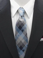 Disney Mickey Mouse Blue Plaid Mens Tie