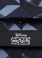 Disney Mickey Mouse Blue Plaid Tie