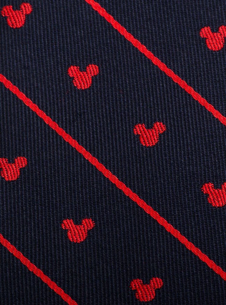 Disney Mickey Mouse Navy Pinstripe Tie