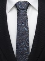 Star Wars Vader Paisley Blue and Gray Tie