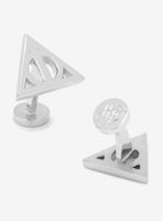 Harry Potter Deathly Hallows Silver Cufflinks