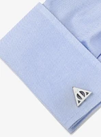 Harry Potter Deathly Hallows Silver Cufflinks