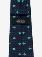 Star Wars Yoda Dot Navy Tie