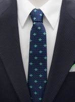 Star Wars Yoda Dot Navy Tie