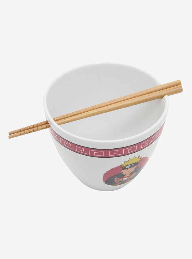 Jujutsu Kaisen Chibi Toge Inumaki Ramen Bowl with Chopsticks