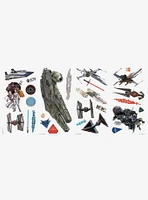 Star Wars Episode IX Galactic Ships Peel And Stick Wall Decals