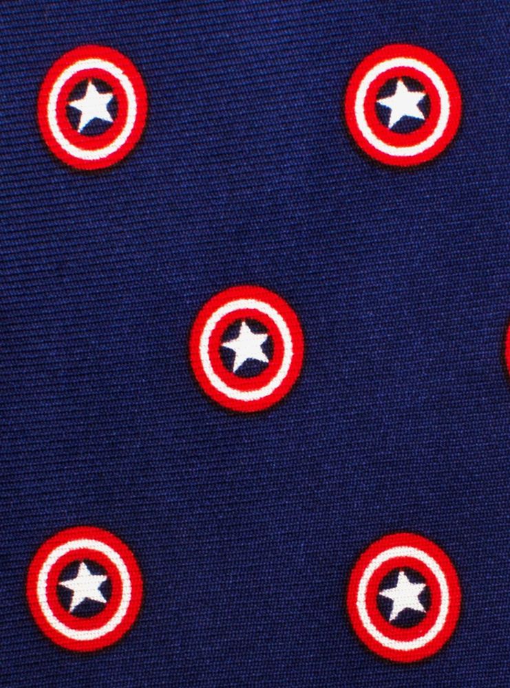 Marvel Captain America Shield Youth Zipper Tie
