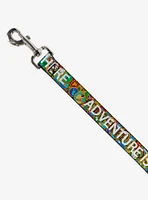 Disney Pixar Up Adventure Is Out There Stacked Wilderness Explorer Badges Dog Leash