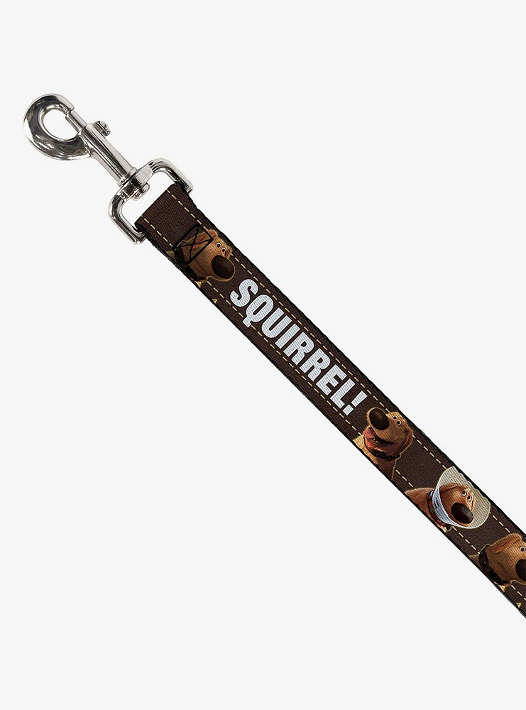 Disney Pixar Up Dug Poses Squirrel Dog Leash