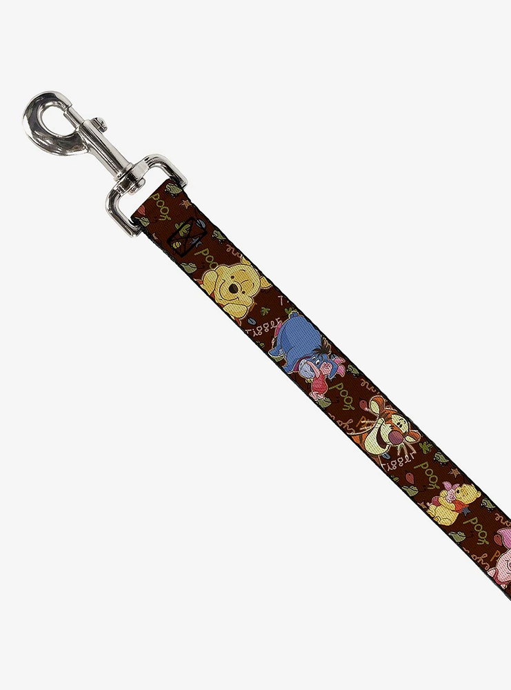 Disney Winnie The Pooh Character Poses Dog Leash