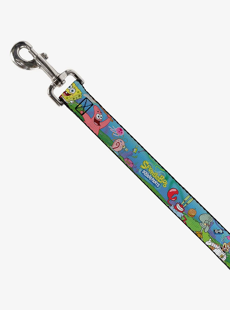 Spongebob Squarepants And Friends Logo Dog Leash