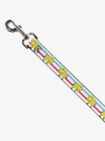 Spongebob Squarepants Mocking Pose Striped Dog Leash