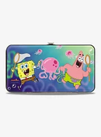 Spongebob Squarepants Patrick Jellyfishing Hinge Wallet