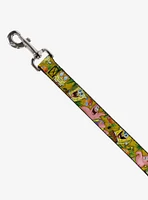 Spongebob Squarepants Patrick Starfish Poses Pineapple Dog Leash