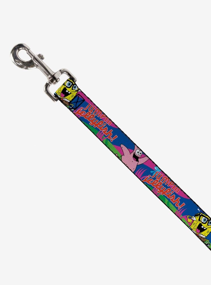 Spongebob Squarepants Nerd Spongebob Patrick Starfish Running Jumpin Jellyfish Dog Leash